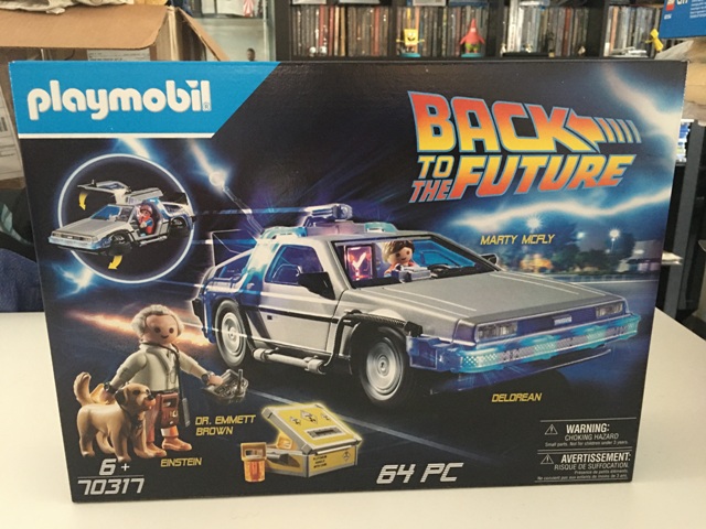 Playmobil Retour vers le Futur 70317 DeLorean 64 pièces - Playmobil - Achat  & prix