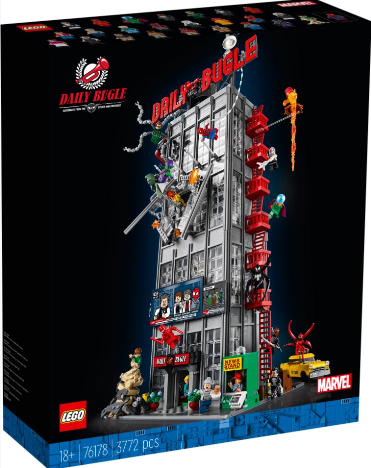 LEGO Daily Bugle de Spider-Man - le plus grand set LEGO Marvel conçu à ce  jour - Movie Objects