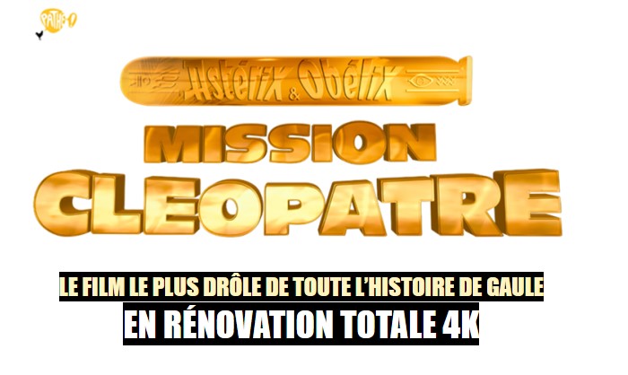 Astérix Et Obélix Mission Cléopatre STEELBOOK 4K